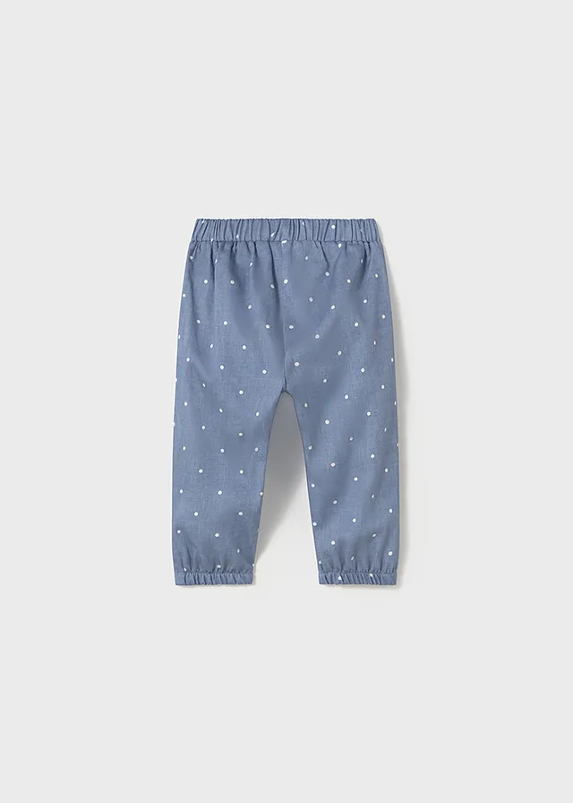 Pantalon largo estampado