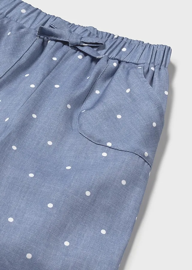 Pantalon largo estampado