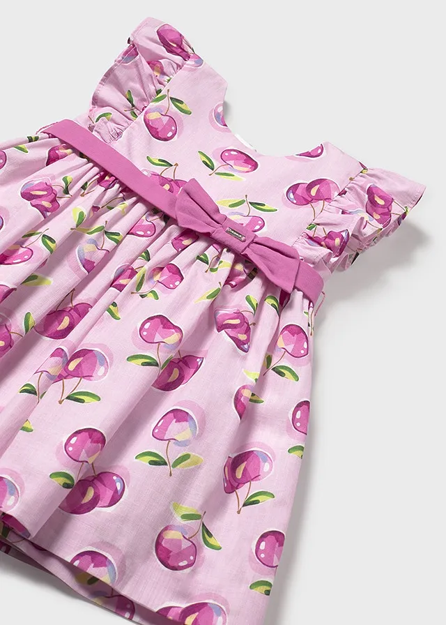 Vestido estampado algodón