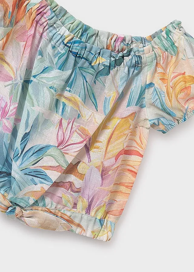 Bluson estampado nudo