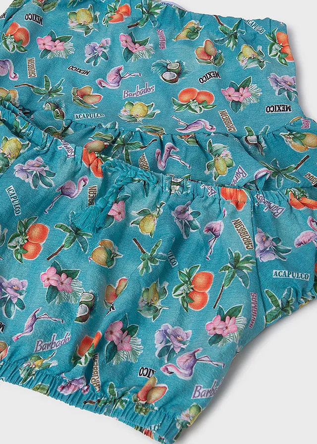 Conjunto falda estampado
