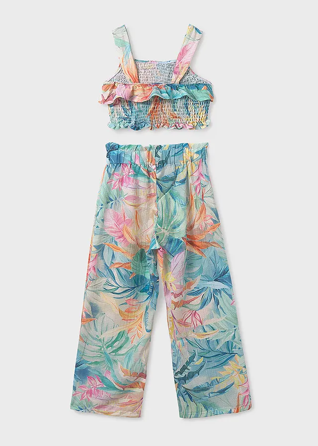 Conjunto Pantalón largo estampado