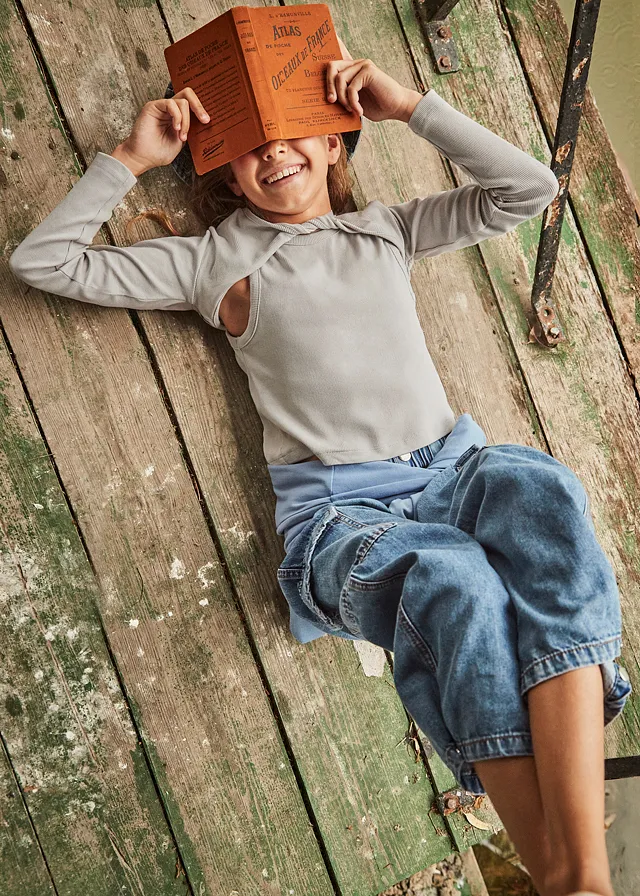 Conjunto top twin set canale