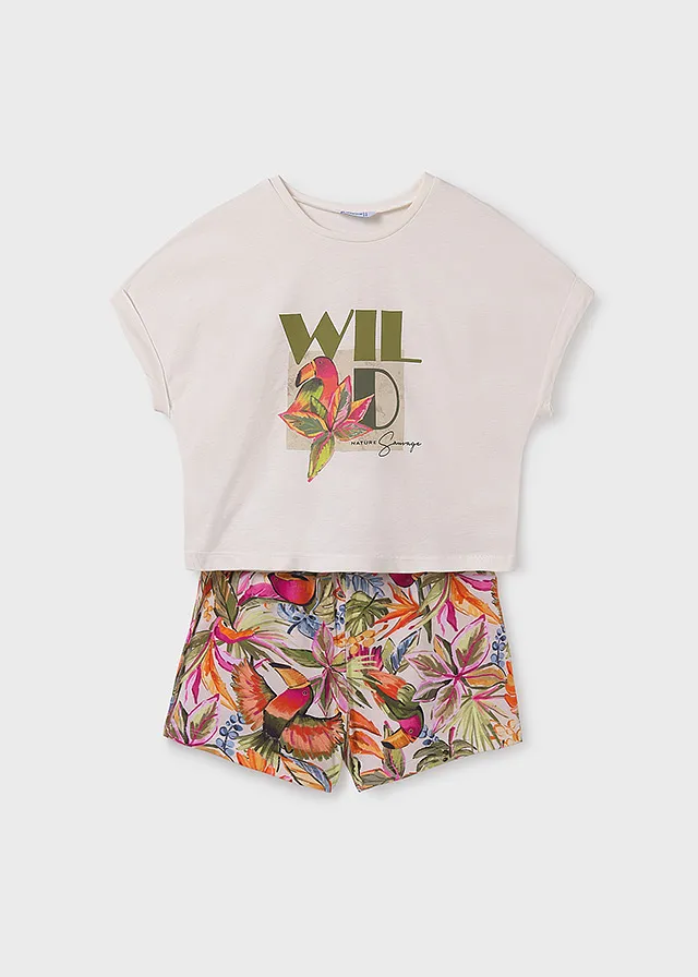 Conjunto short gráfica