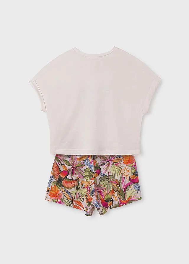 Conjunto short gráfica