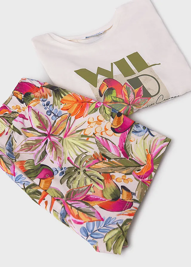 Conjunto short gráfica
