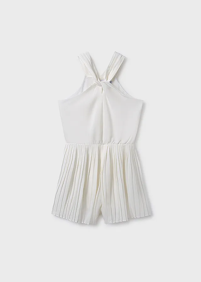 Jumper corto crepe plisado