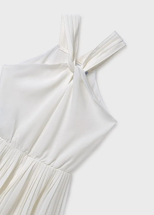 Jumper corto crepe plisado