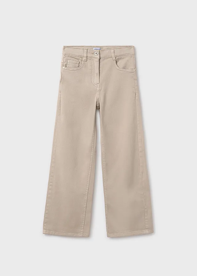 Pantalón largo sarga