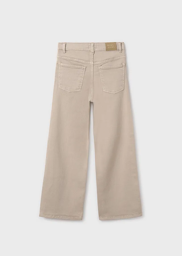 Pantalón largo sarga