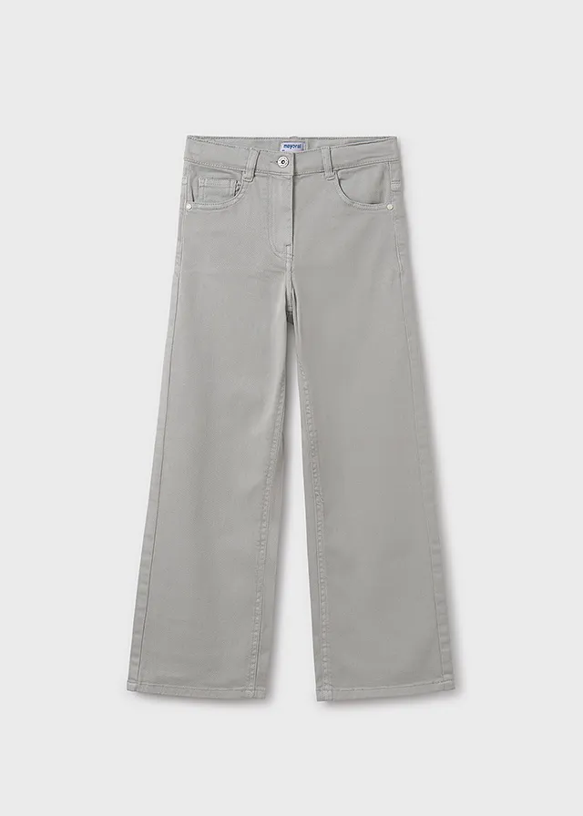 Pantalón largo sarga