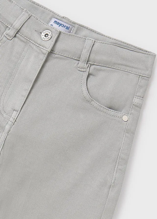 Pantalón largo sarga