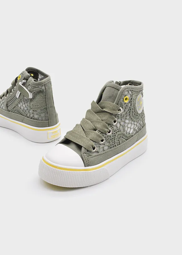Botin plataforma calada