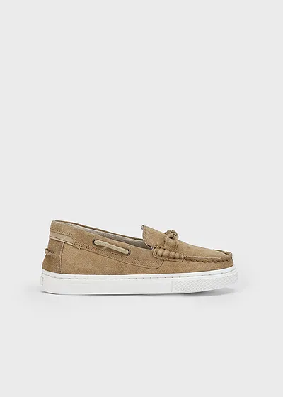 Mocasin serraje nudo