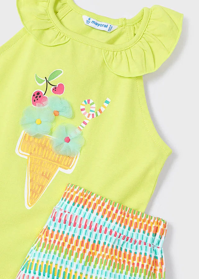 Conjunto short aplicaciones