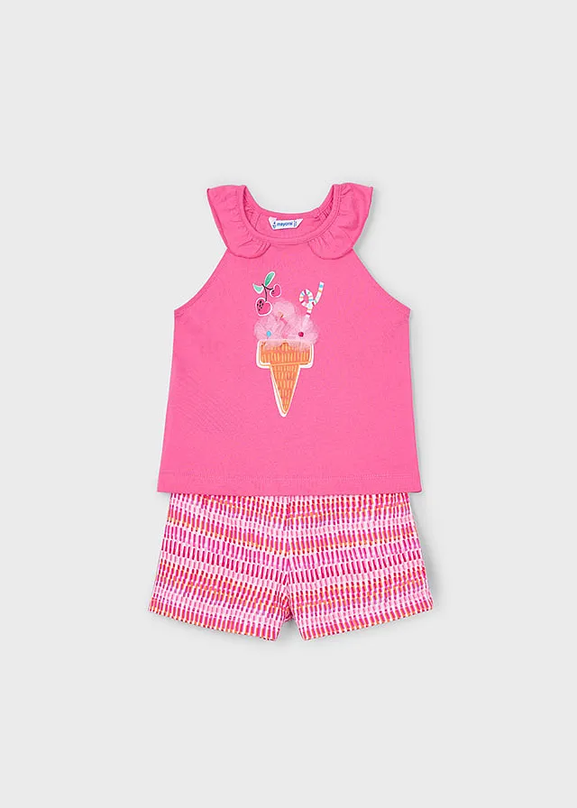 Conjunto short aplicaciones