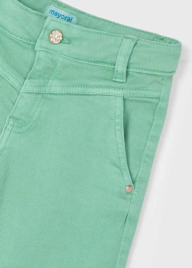 Pantalon largo sarga