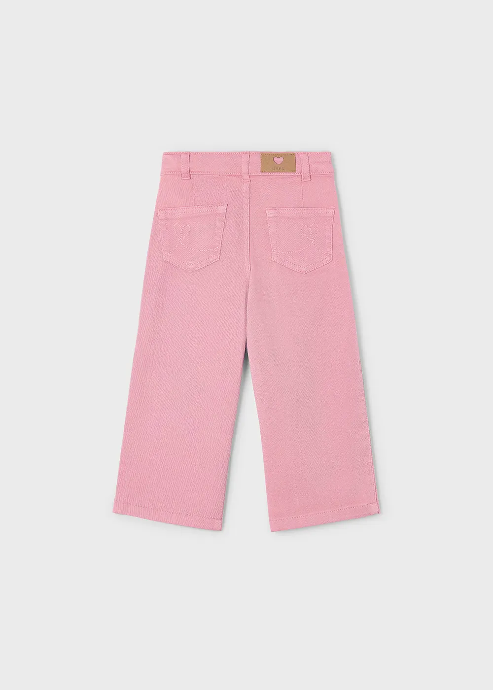 Pantalon largo sarga