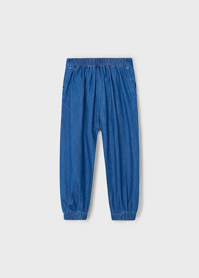 Pantalon largo fluido