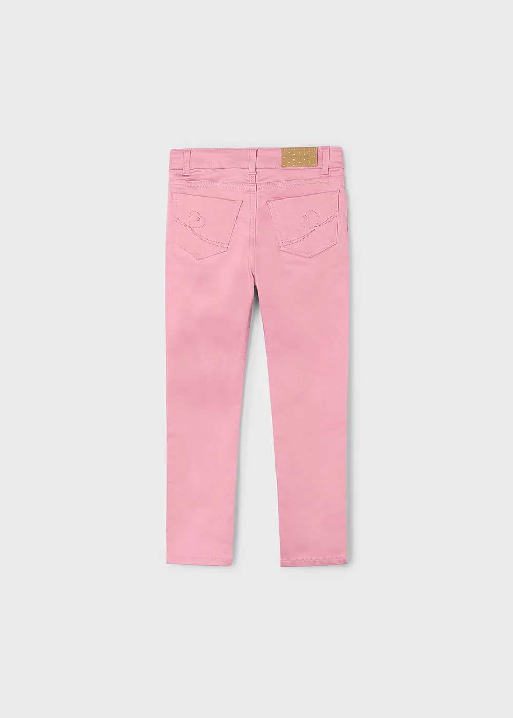 Pantalon largo saten