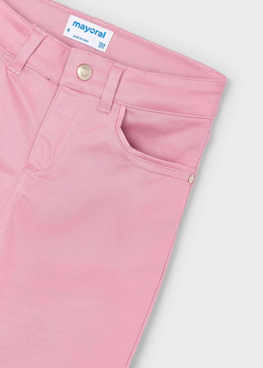 Pantalon largo saten