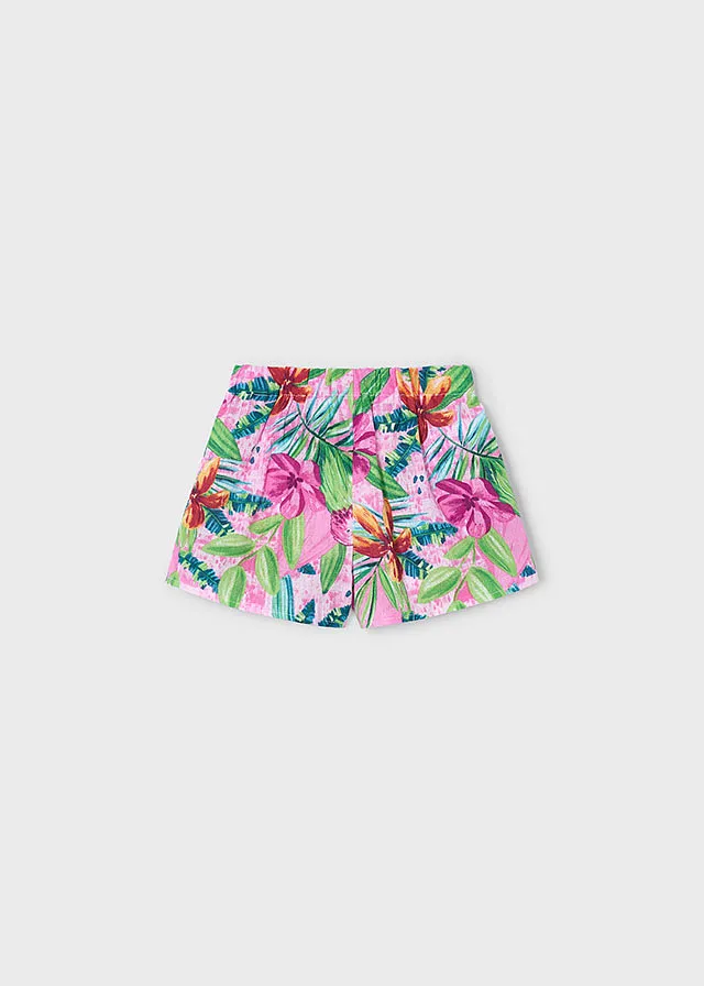 Falda pantalon estampado