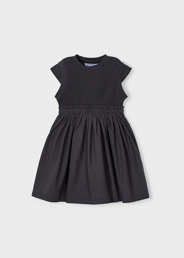 Vestido combinado canale