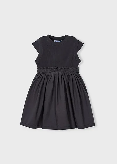 Vestido combinado canale