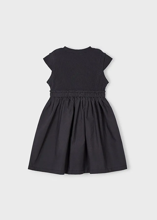 Vestido combinado canale