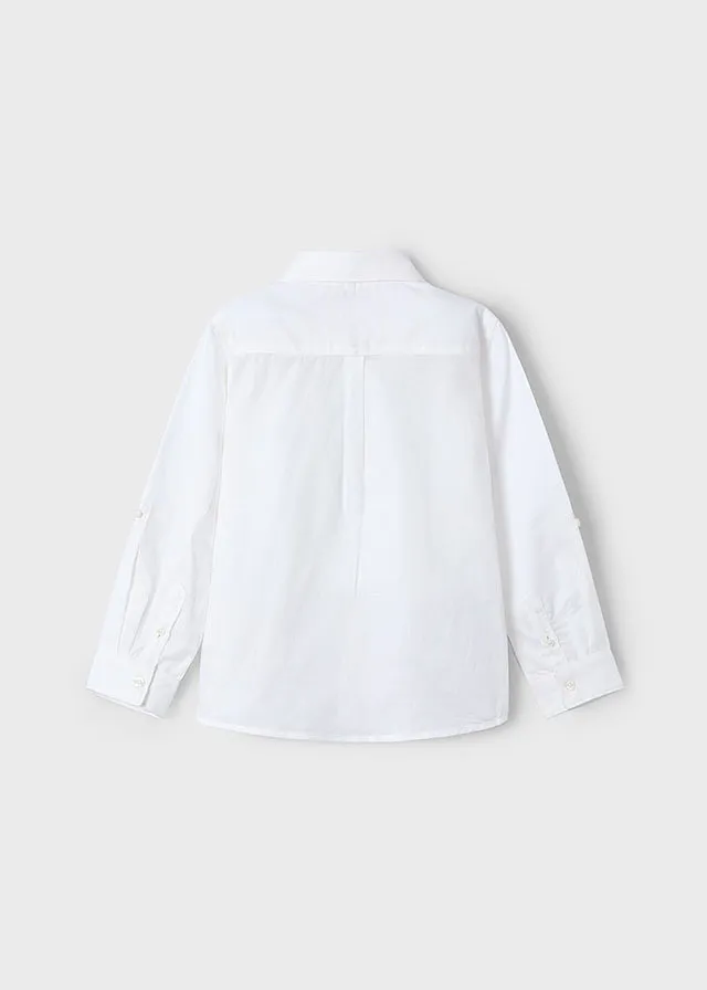 Camisa m/l lino