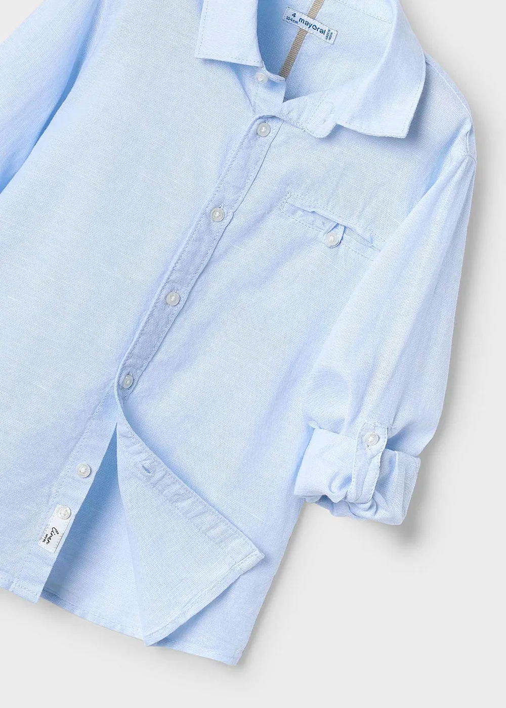 Camisa m/l lino