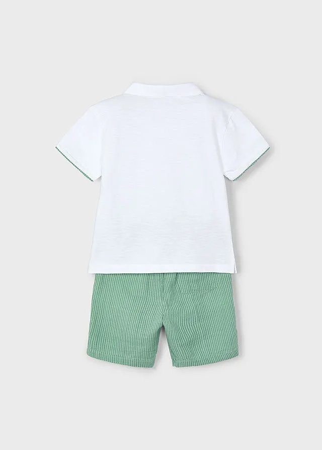 Conjunto bermuda polo
