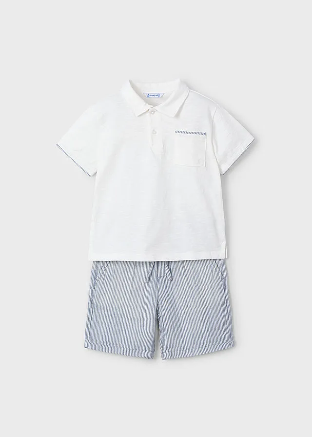 Conjunto bermuda polo