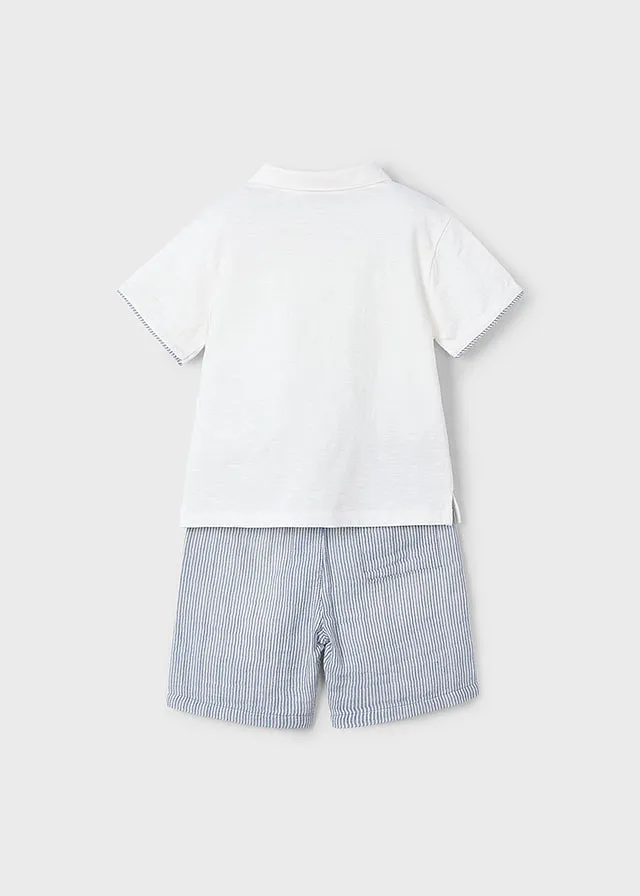 Conjunto bermuda polo