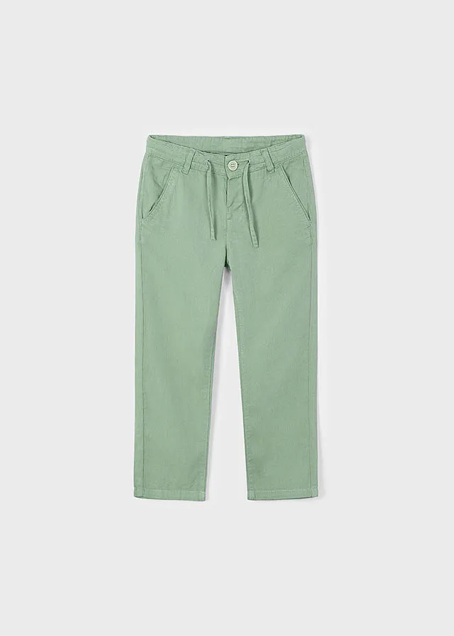 Pantalon lino delavado
