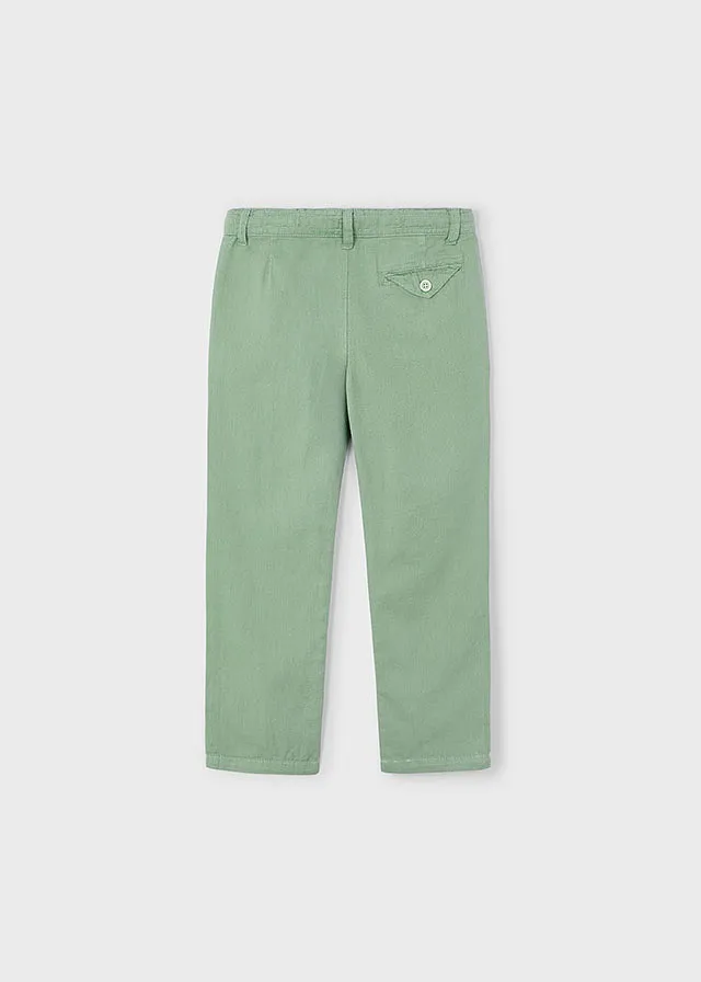 Pantalon lino delavado