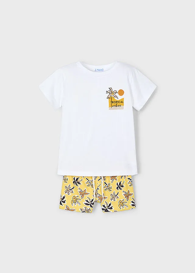 Conjunto bañador camiseta