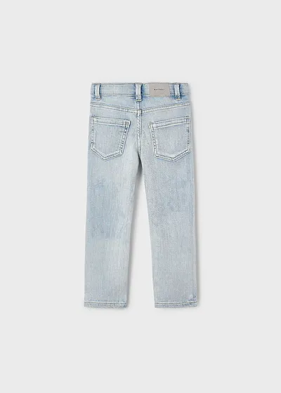 Pant. denim regular fit basic