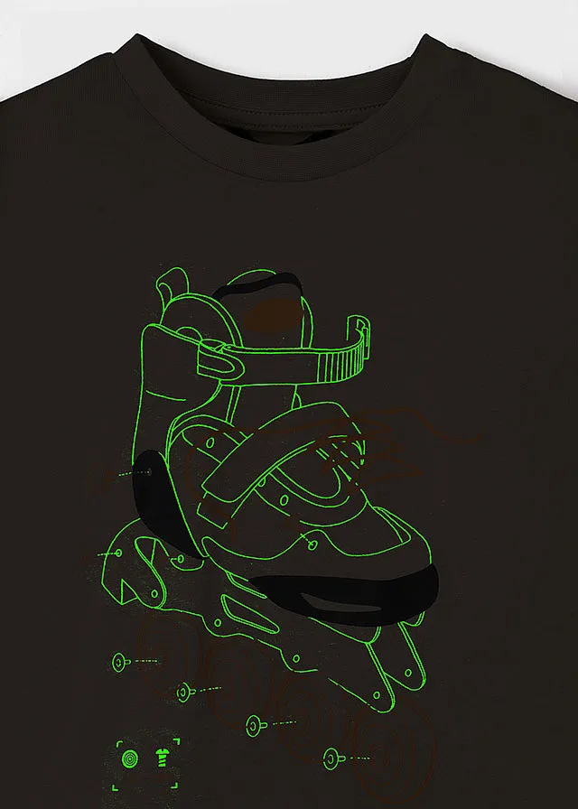Franela manga corta glow in the dark