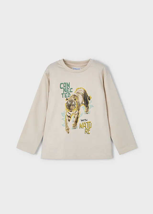 Franela m/l "nature"