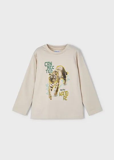 Franela m/l "nature"