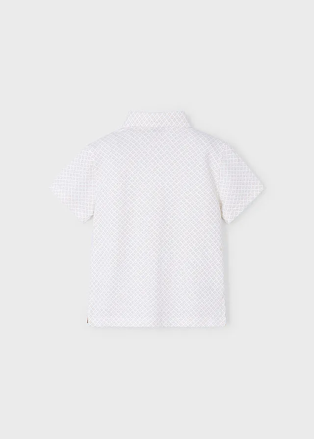 Chemise manga corta estampado