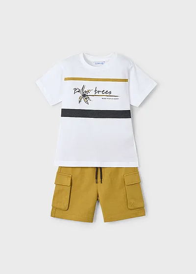 Conjunto punto bermuda cargo