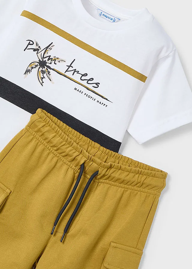 Conjunto punto bermuda cargo