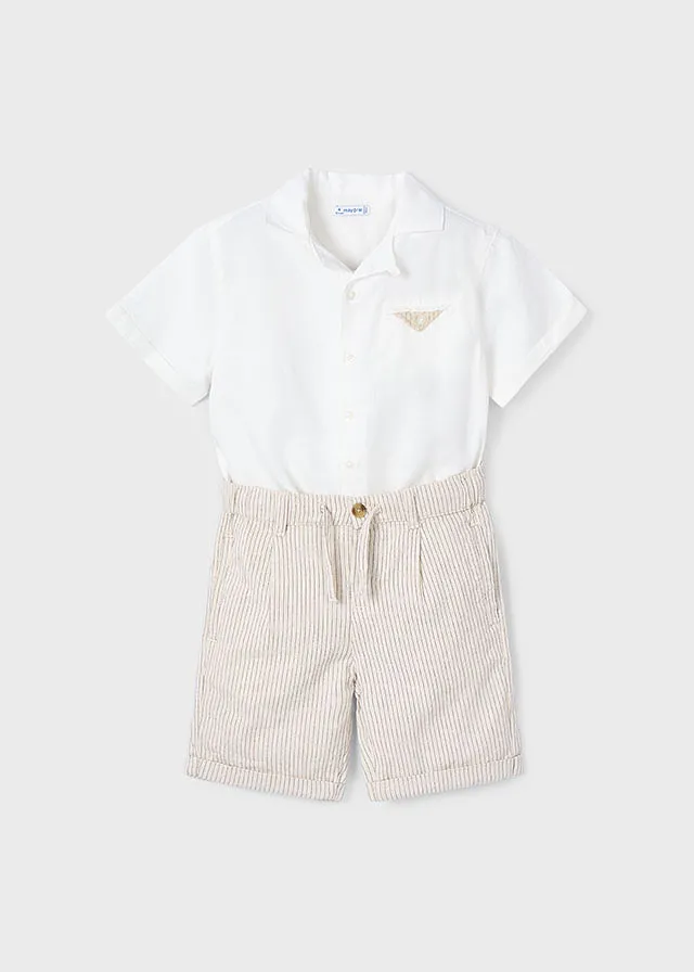 Conjunto bermuda relaxed