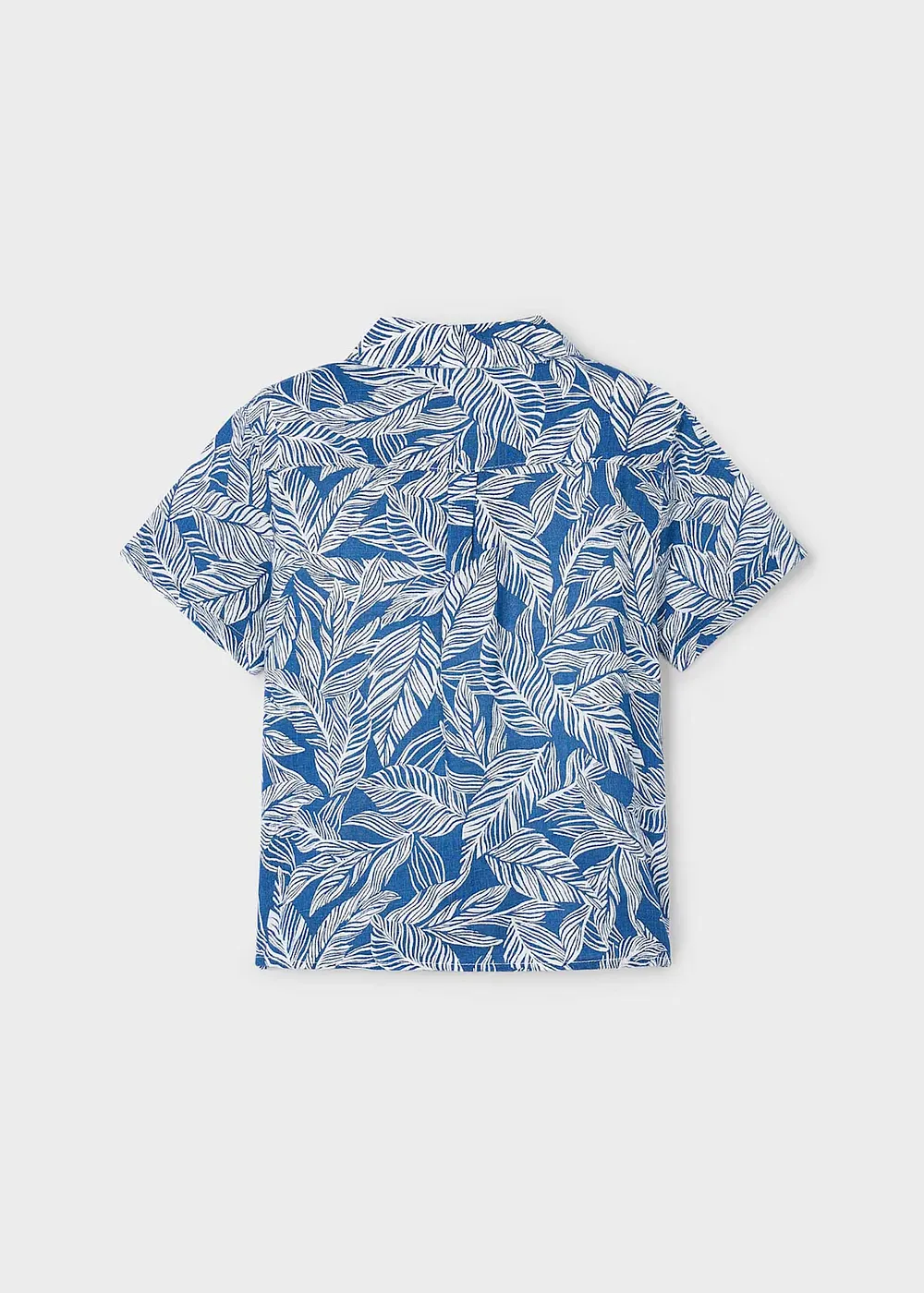 Camisa m/c gasa estampada