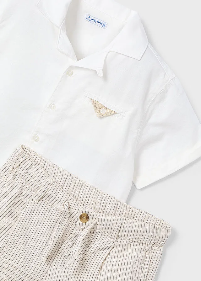 Conjunto bermuda relaxed
