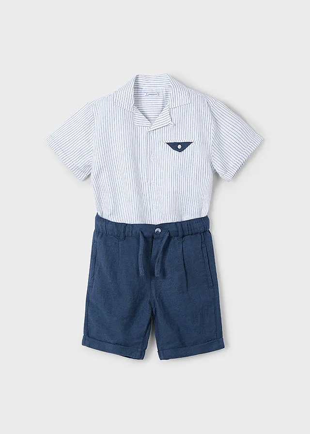 Conjunto bermuda relaxed