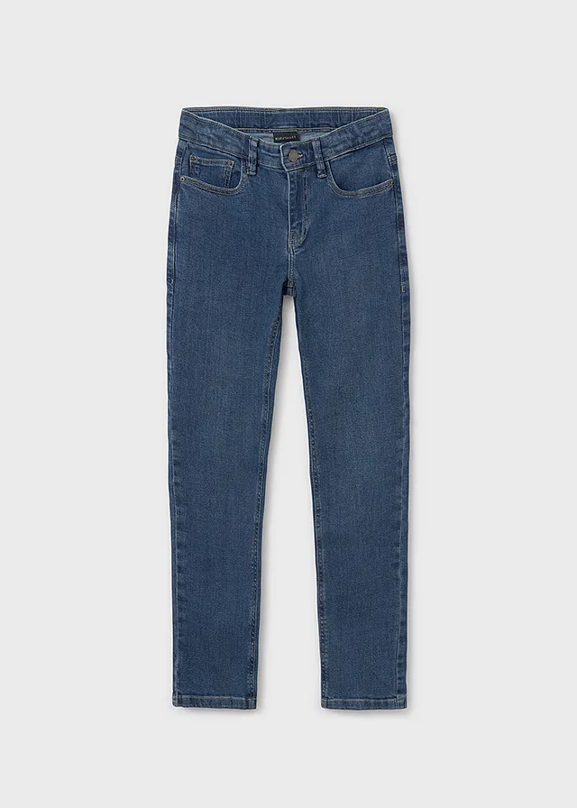 Pant. denim regular fit basic