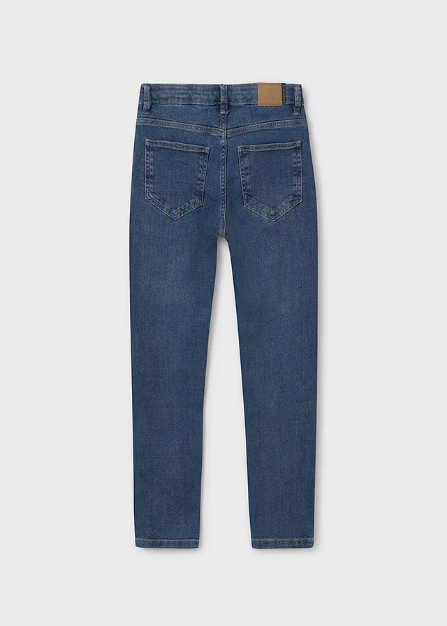Pant. denim regular fit basic